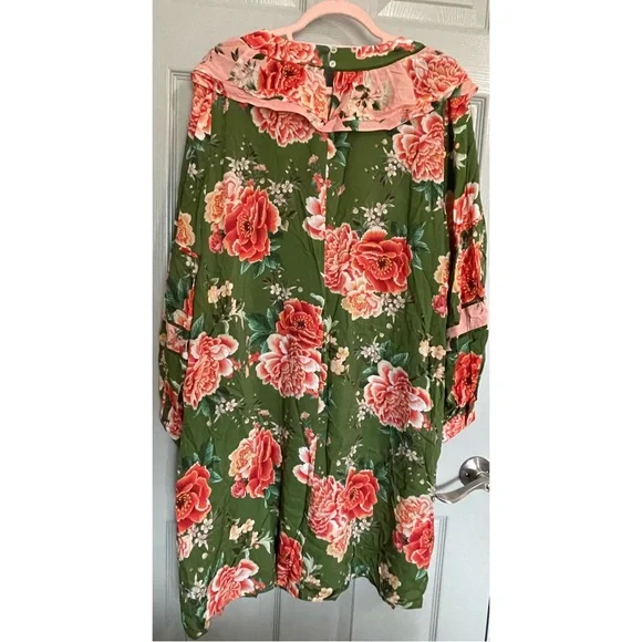 FARM Rio Anthropologie Elinor Tunic Dress NWT SZ 1X - Picture 9 of 16